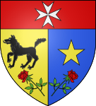 Blason ville fr Marcy-l'Etoile (Rhône)